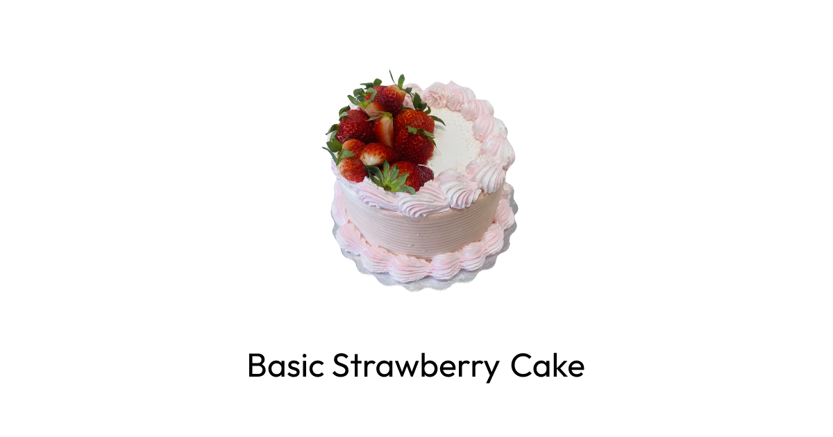 Basic Strawberry Cake | Rashmi's Bakery